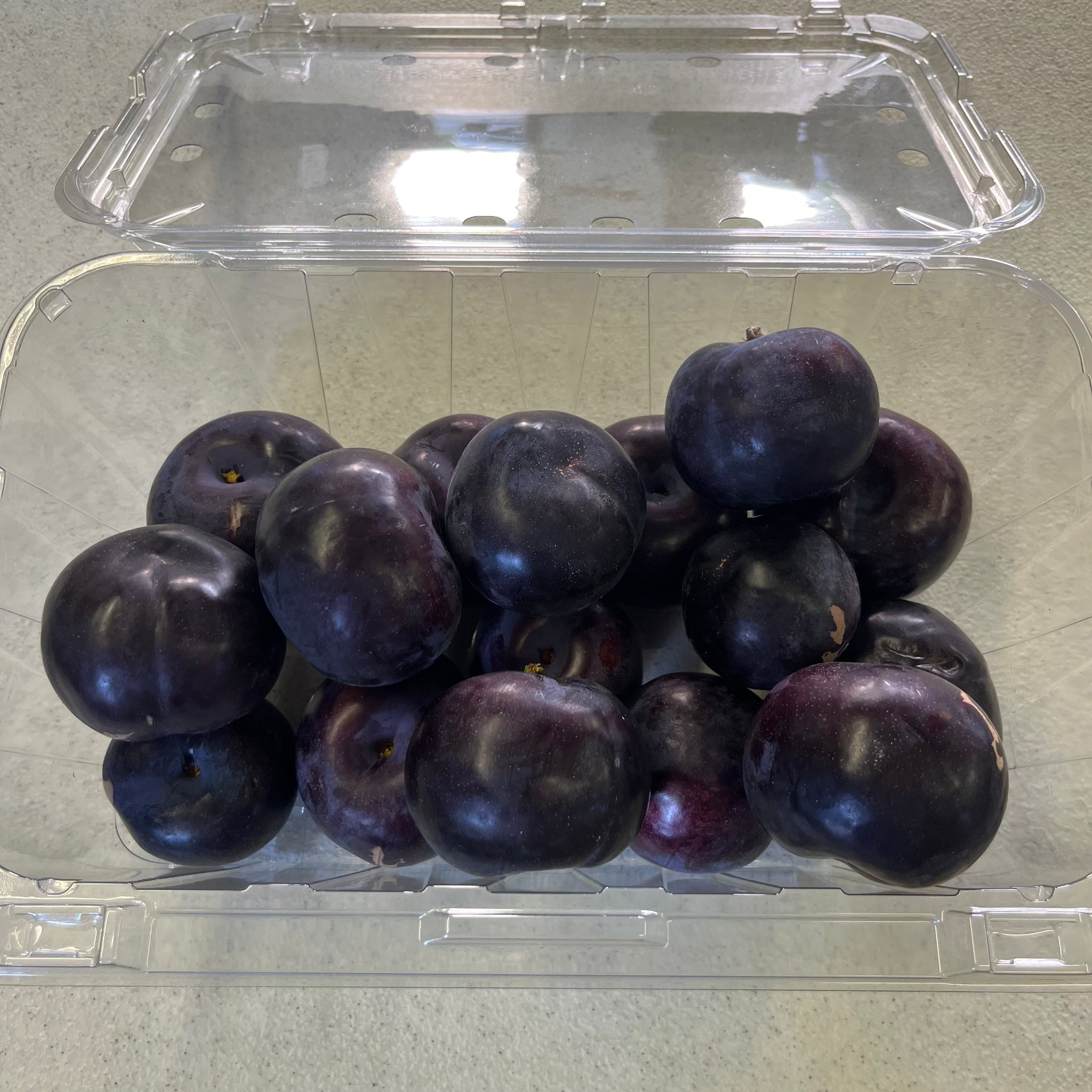 Organic Flavorosa Pluots *LIMITED QUANTITY* (3 lb. Clamshell)